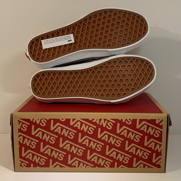 🤎 [BRAND NEW] VANS SK8-HI TAPERED BROWN WHITE WOMENS SHOES SIZE 6.5 SNEAKERS 🤎 - Picture 10 of 11